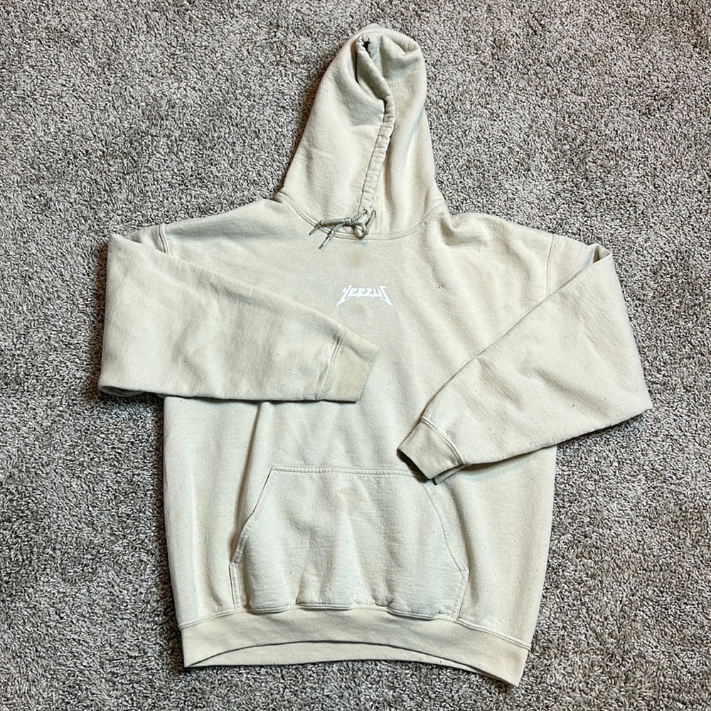Yeezus Gildan Hoodie Men’s Size Large - Picture 1 of 8